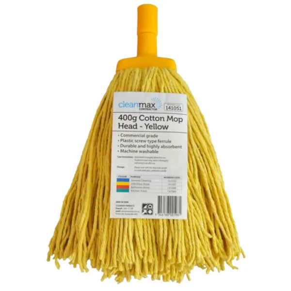 Cleanmax Cotton Mop Head Contractor 400g