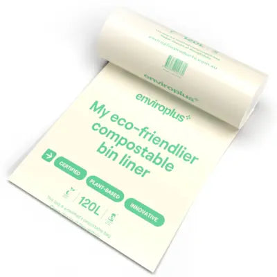 Enviroplus Bin Liners Compostable | 100 liners | 30L, 80L, 120L or 240L