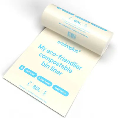 Enviroplus Bin Liners Compostable | 100 liners | 30L, 80L, 120L or 240L