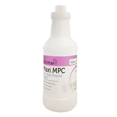 Cleanmax Spray Bottle Only (No Trigger) Maxi MPC 750mL Each