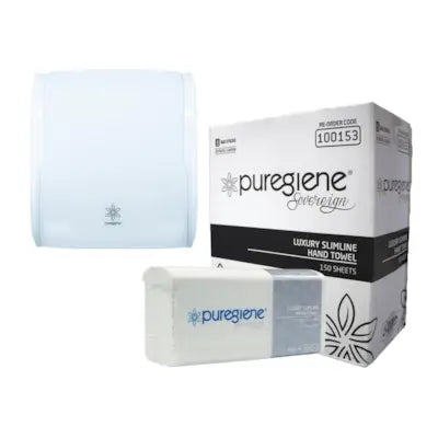 Puregiene Handtowel Dispenser & Sovereign Refills Kit