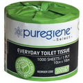Puregiene Toilet Tissue Select 1 Ply 1000 Sheet Carton 48