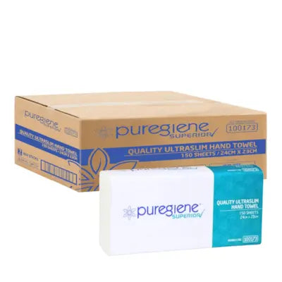 Puregiene Ultraslim Interleaved Hand Towel Superior Carton 2400