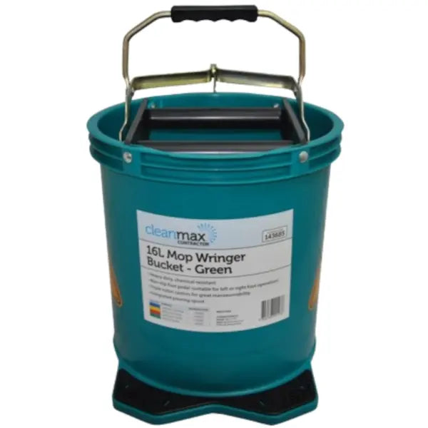 Cleanmax Mop Wringer Bucket Contractor 16L - 4 colours