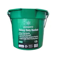 Puregiene® Round Bucket Heavy Duty 12L Each - 4 colours available
