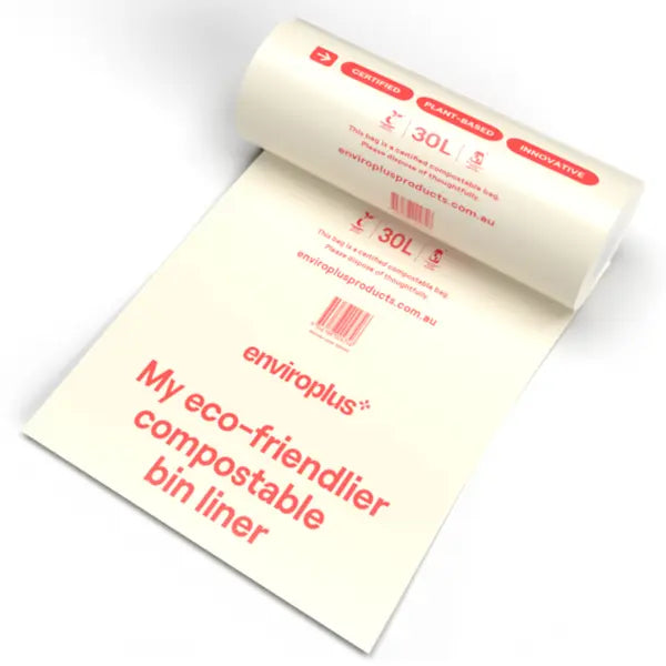 Enviroplus Bin Liners Compostable | 100 liners | 30L, 80L, 120L or 240L