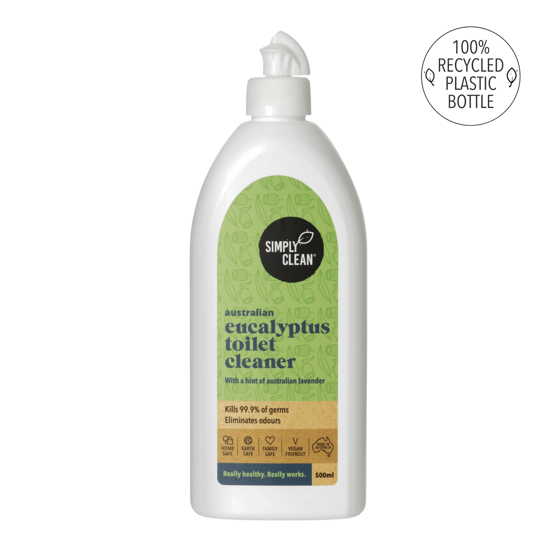 SimplyClean Eucalyptus Toilet Cleaner - 500ml, 5L or 15L