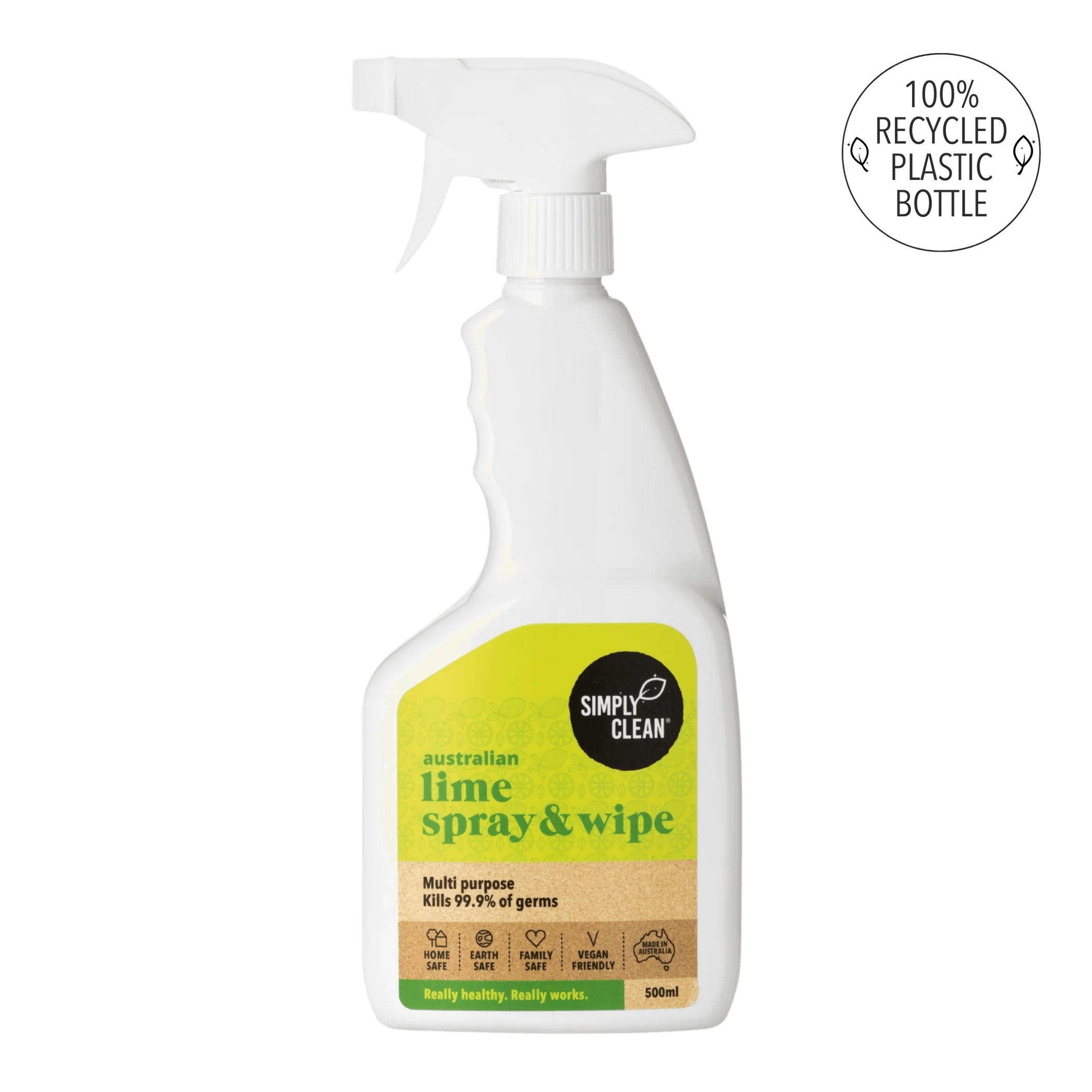 SimplyClean Lime Spray & Wipe - 500ml, 5L or 15L